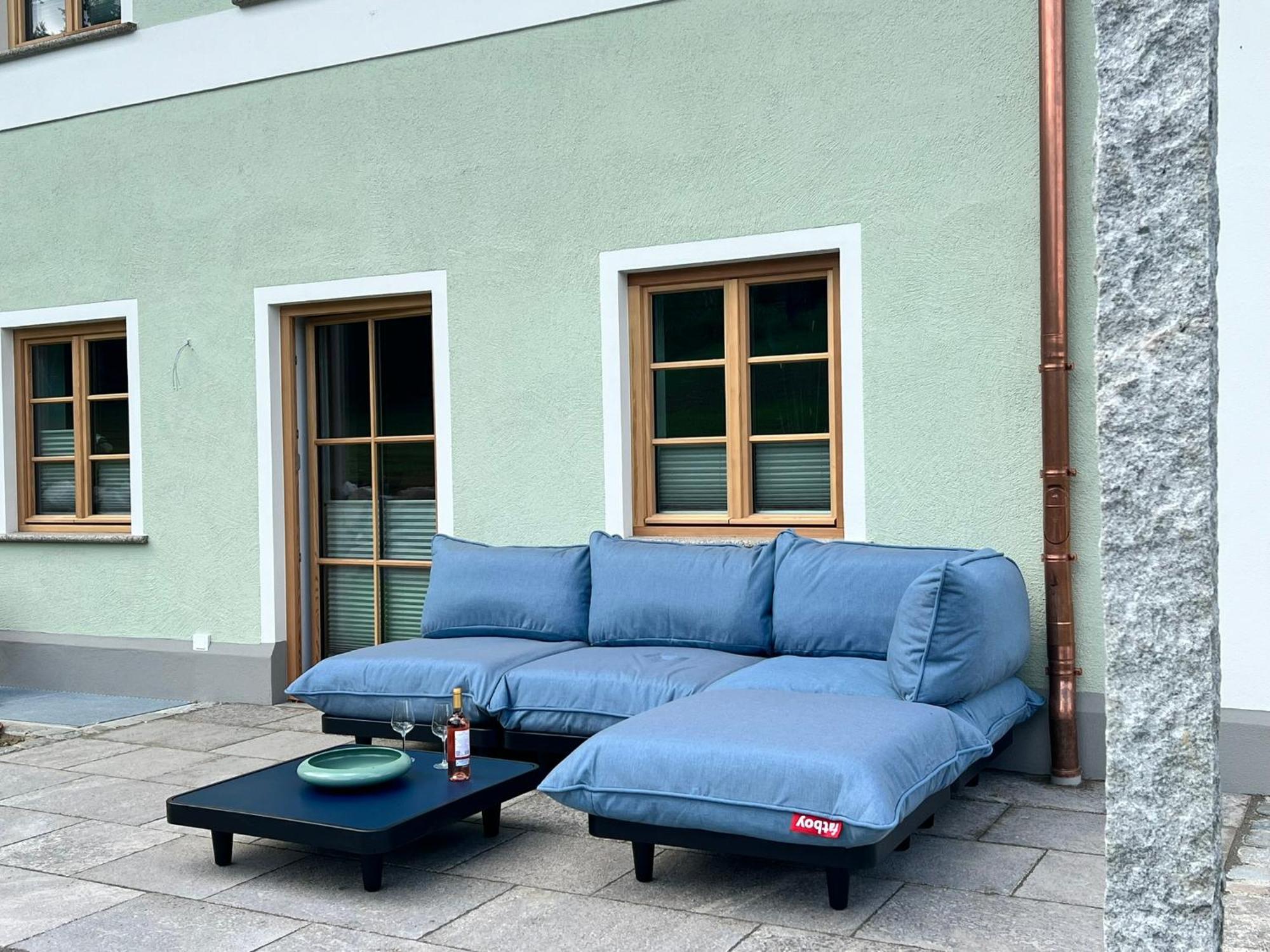 Stay Nice Apartments Dorfen Naehe Muenchen Jacuzzi Grillkota 75 Zoll Tv Eksteriør billede